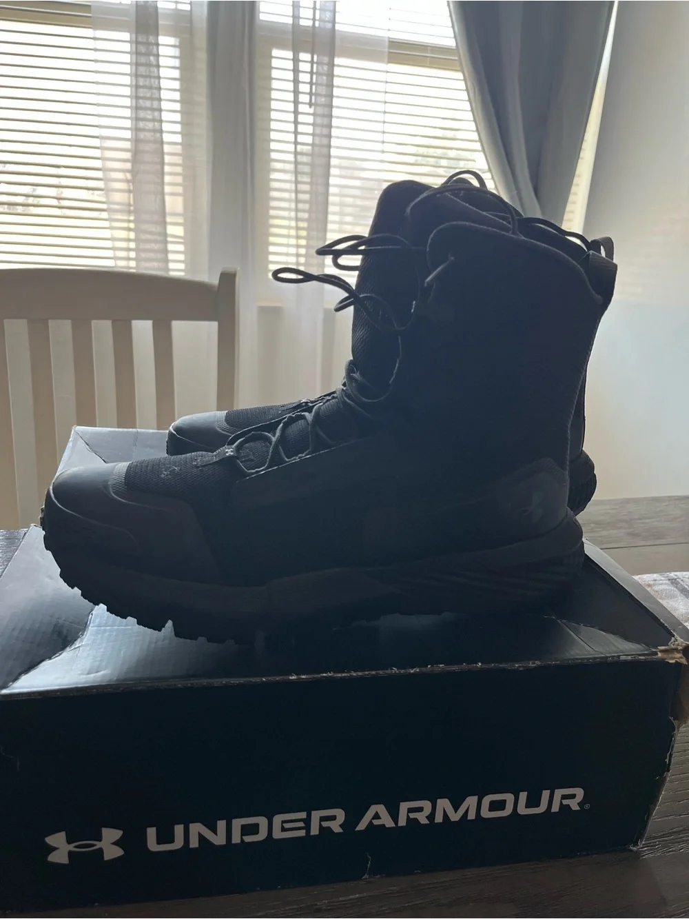 Under Armour Men's Black Tactical Boots